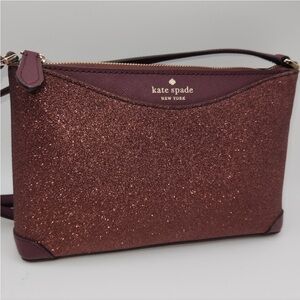 Kate Spade ♠️ Sparkling Plum Crossbody Bag
